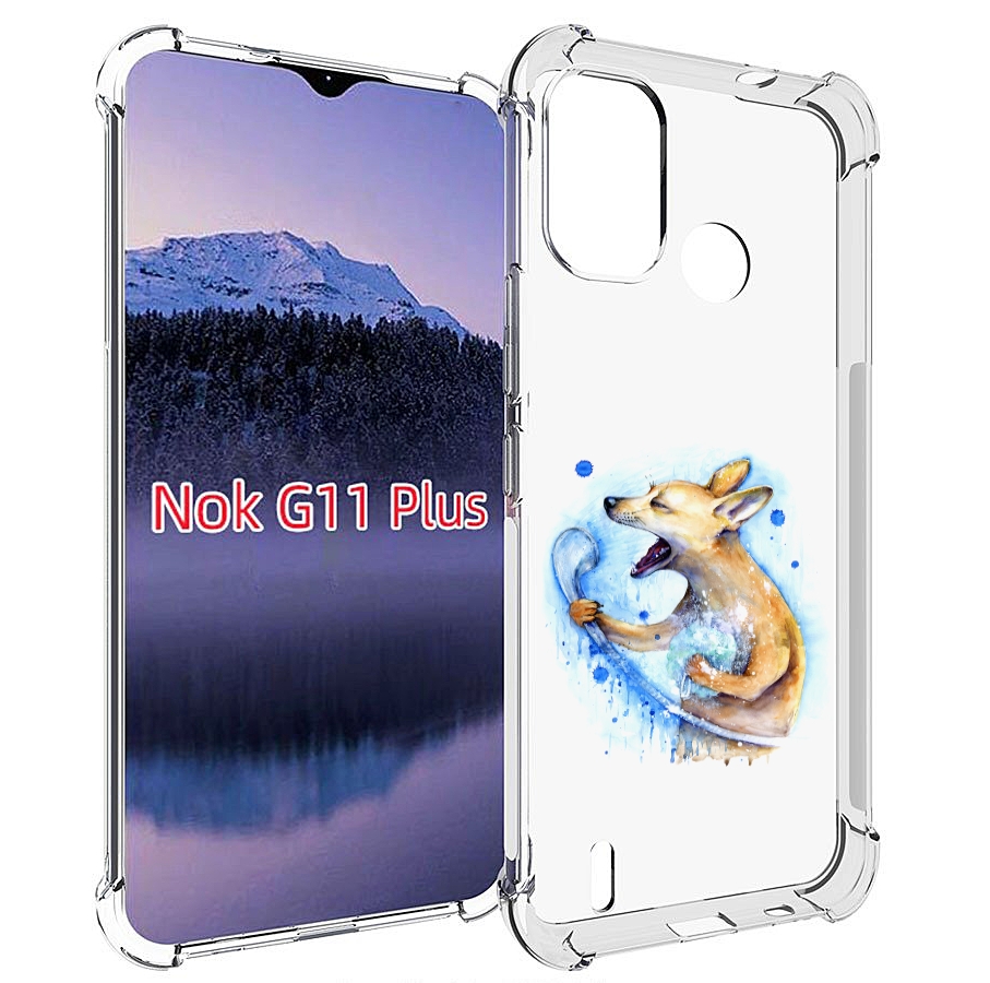 

Чехол MyPads пение в душе для Nokia G11 Plus, Прозрачный, Tocco