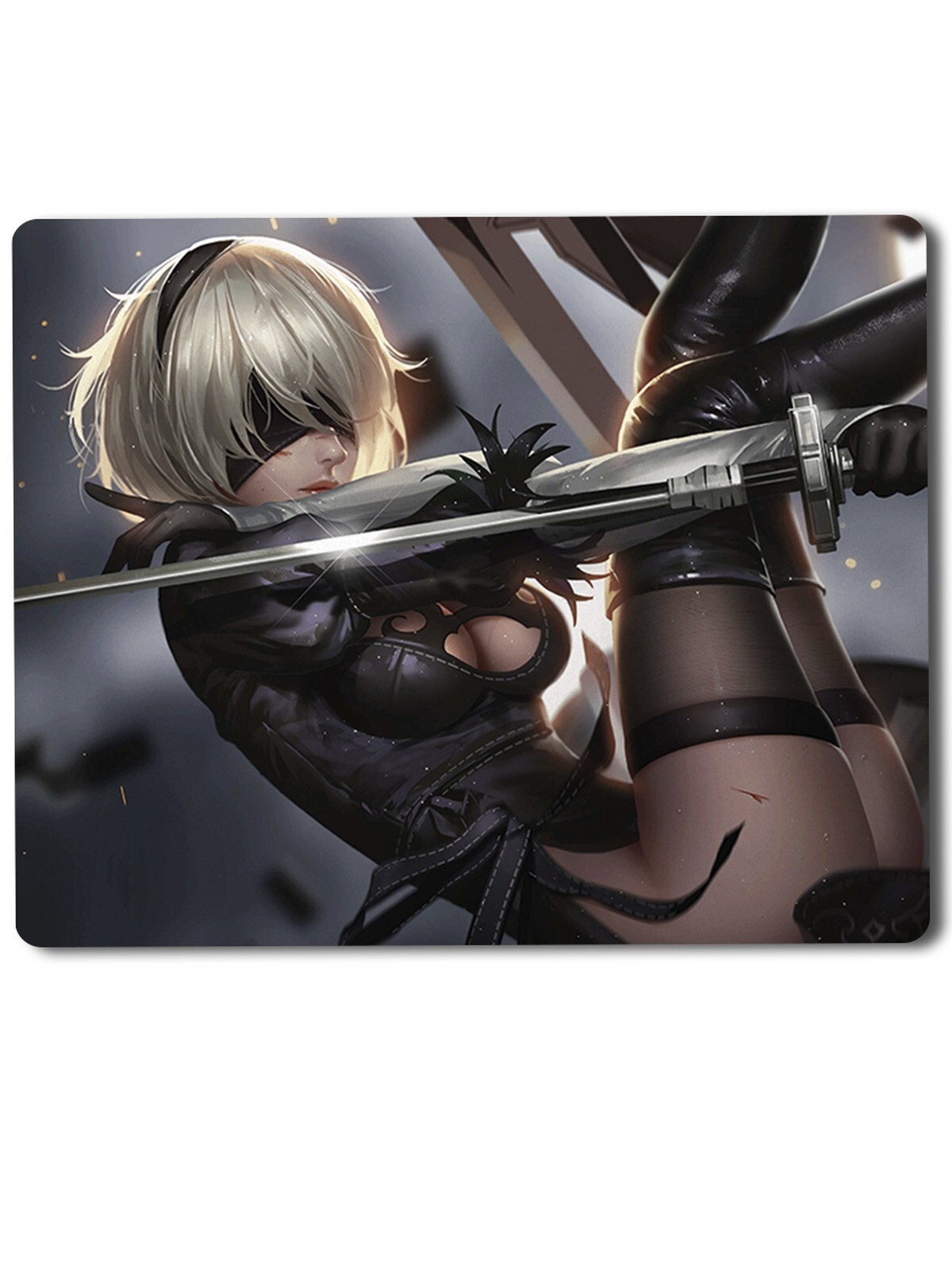 

Геймерский коврик Nier 1, Nier (Ниер, ниндзя, самураи, Япония, аниме, анимэ) 1
