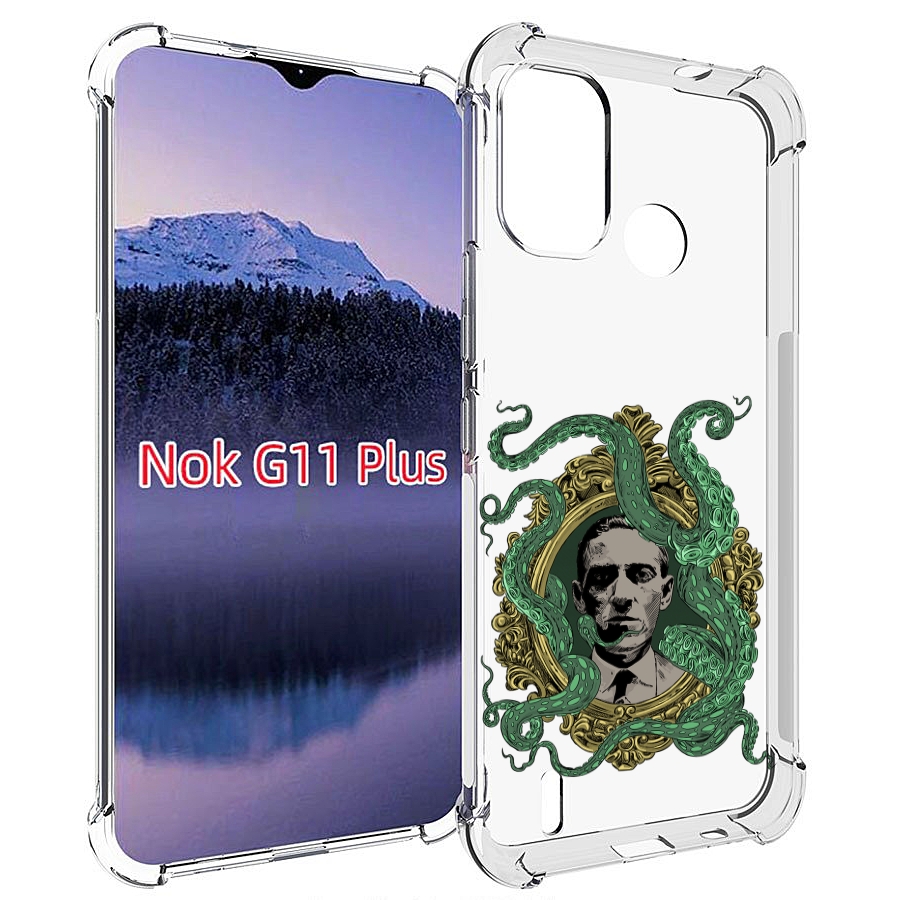 

Чехол MyPads портрет с кракеном для Nokia G11 Plus, Прозрачный, Tocco