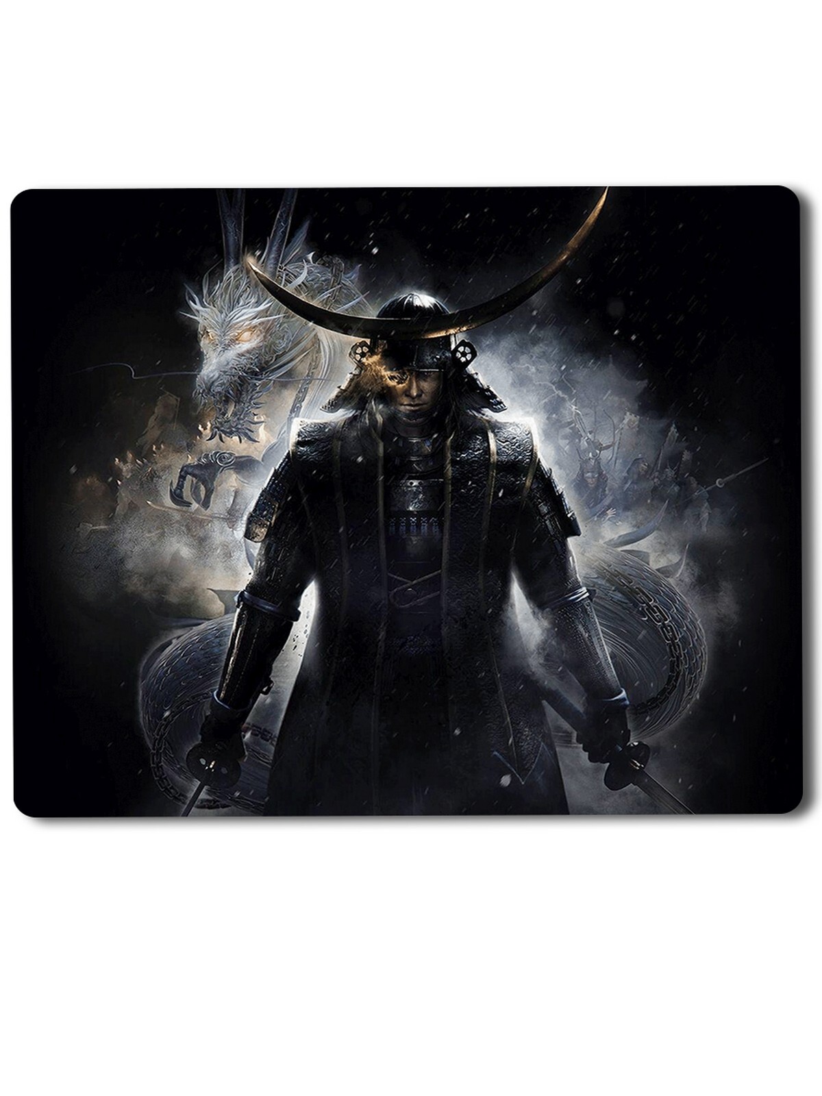

Игровой коврик для мыши Nioh 2 3, Nioh 2 (Ниох 2, рыцари, сражение) 3