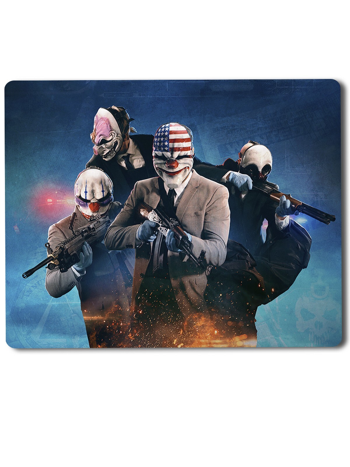 

Геймерский коврик Payday 1, Payday (пэйдей, бандиты, гангстеры, шутеры, стрелялки) 1