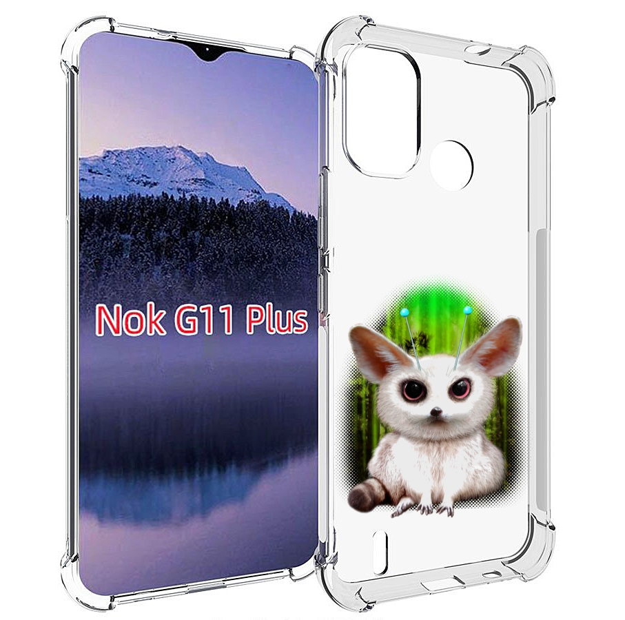 

Чехол MyPads пушистое животное для Nokia G11 Plus, Прозрачный, Tocco