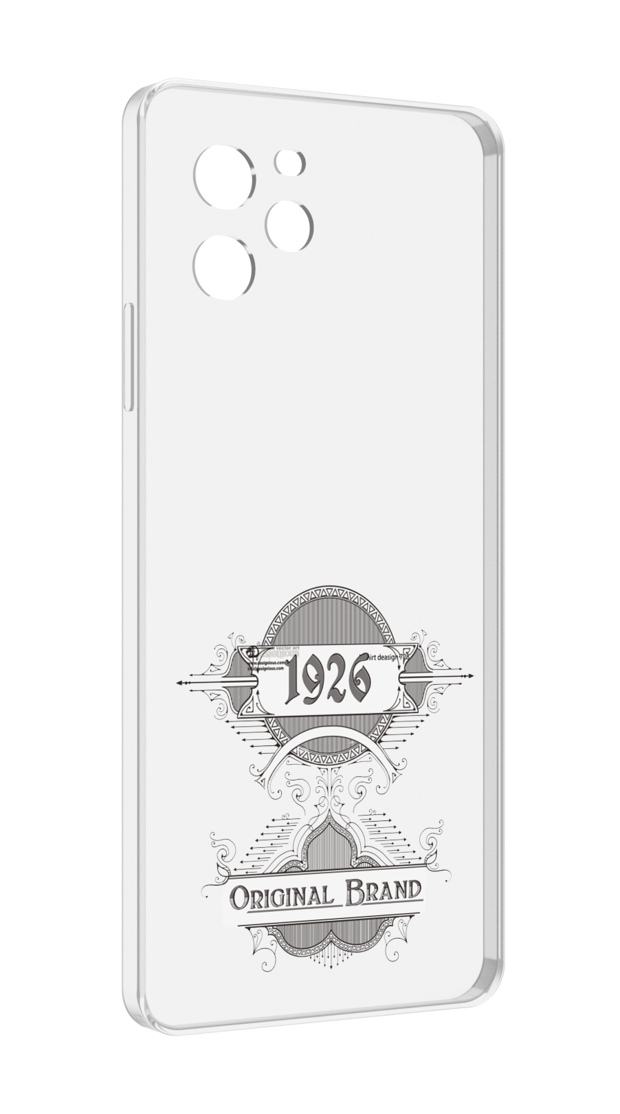 

Чехол MyPads логотип черно белый для Huawei Nova Y61 / Huawei Enjoy 50z, Прозрачный, Tocco