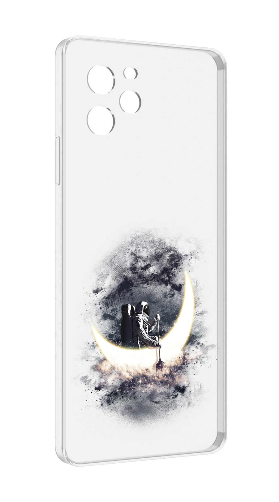 

Чехол MyPads лунный путешественник для Huawei Nova Y61 / Huawei Enjoy 50z, Прозрачный, Tocco