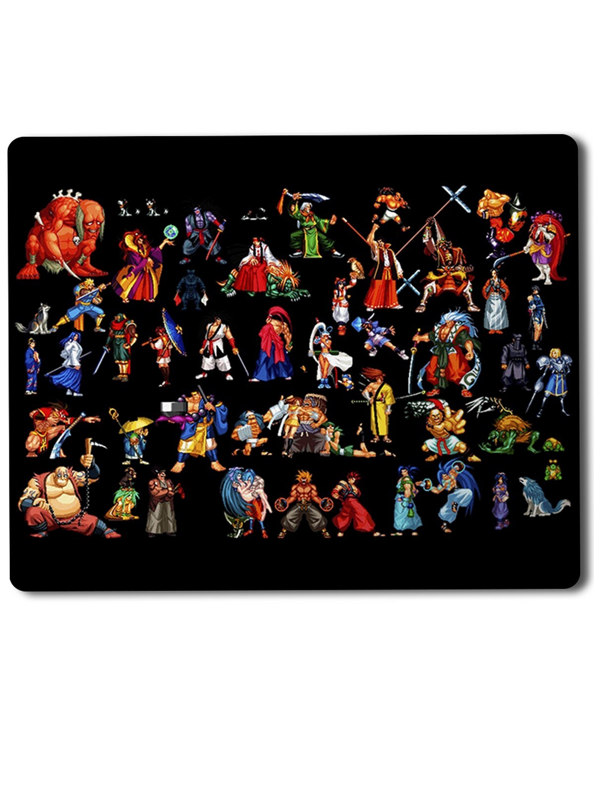 

Геймерский коврик Samurai Shodown 4, Samurai Shodown (самурай, шоудаун, игра, катана, писельная, олдскул)-4