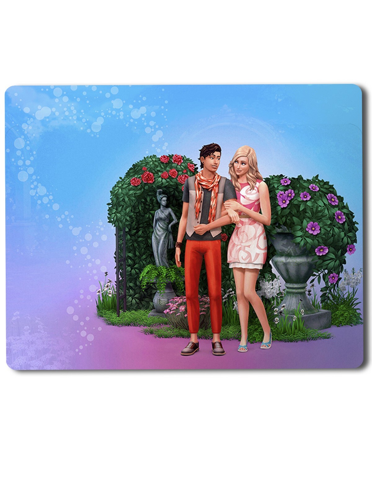 

Геймерский коврик Sims 3, Sims (симс, симсити, персонажи, любовь, дружба, симулятор жизни)-3