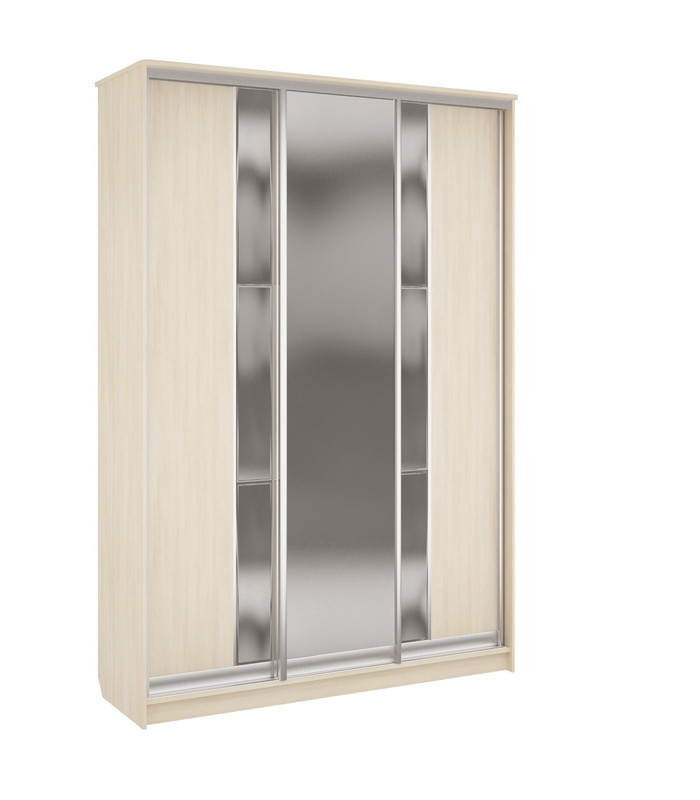 

Шкаф-купе Феникс ШК-Ф-15-450 С Дуб молочный 150х225х45, Бежевый;розовый, ШКФ_С