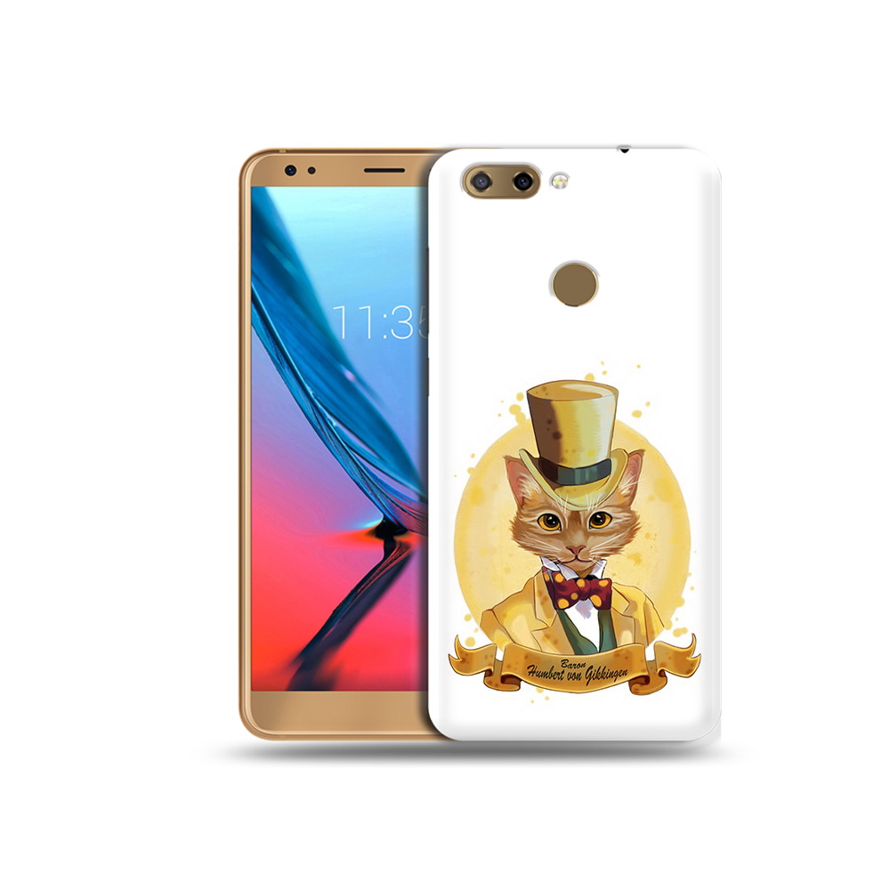 

Чехол MyPads Tocco для ZTE Blade V9 кот юрист (PT106427.464.401), Прозрачный, Tocco