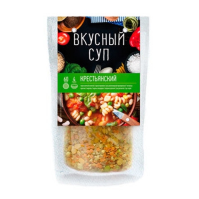 

Суп Вкусный суп Крестьянский 200 г