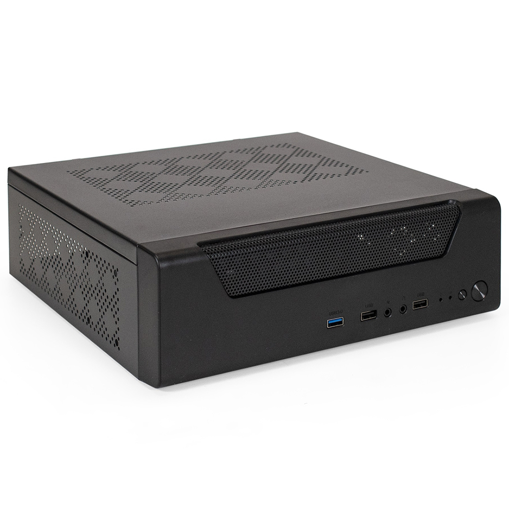 

Корпус для компьютера ExeGate Desktop FL-102-TPS300 EX294019RUS black, FL-102-TPS300