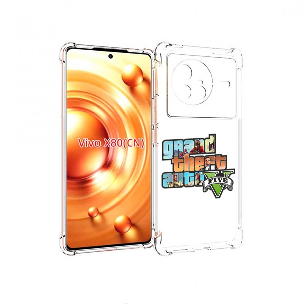 

Чехол Mypads Гта Для Vivo X80, Прозрачный, Tocco