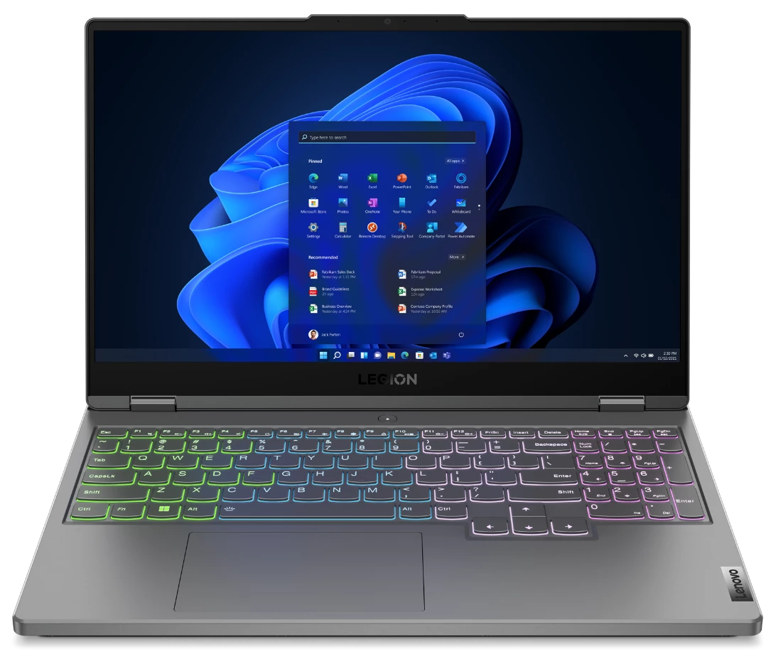 Ноутбук Lenovo Legion 5 Gen 7 (82RB0018RU) серый