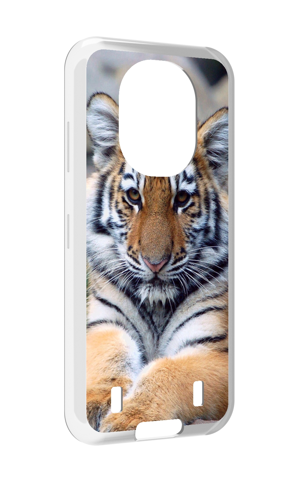 

Чехол MyPads Тигренок для Oukitel WP16, Прозрачный, Tocco