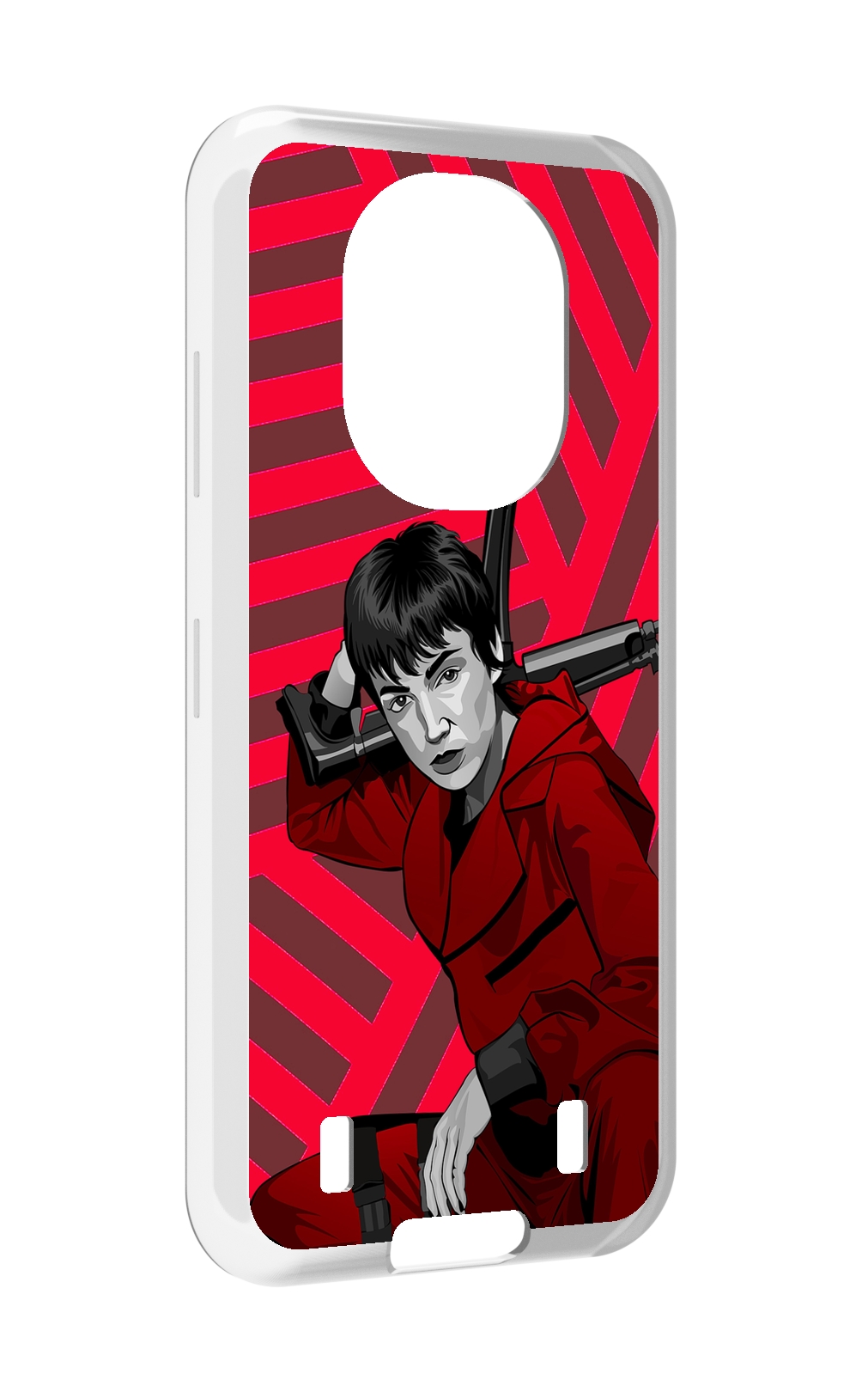

Чехол MyPads Токио-бумажный-дом для Oukitel WP16, Прозрачный, Tocco
