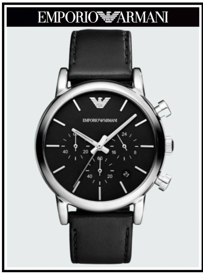 Наручные часы мужские Emporio Armani A1733R черные