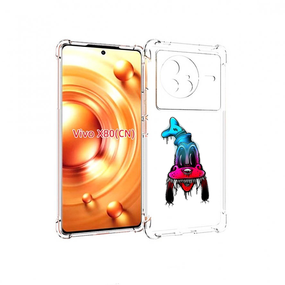 

Чехол Mypads Гуффи Для Vivo X80, Прозрачный, Tocco