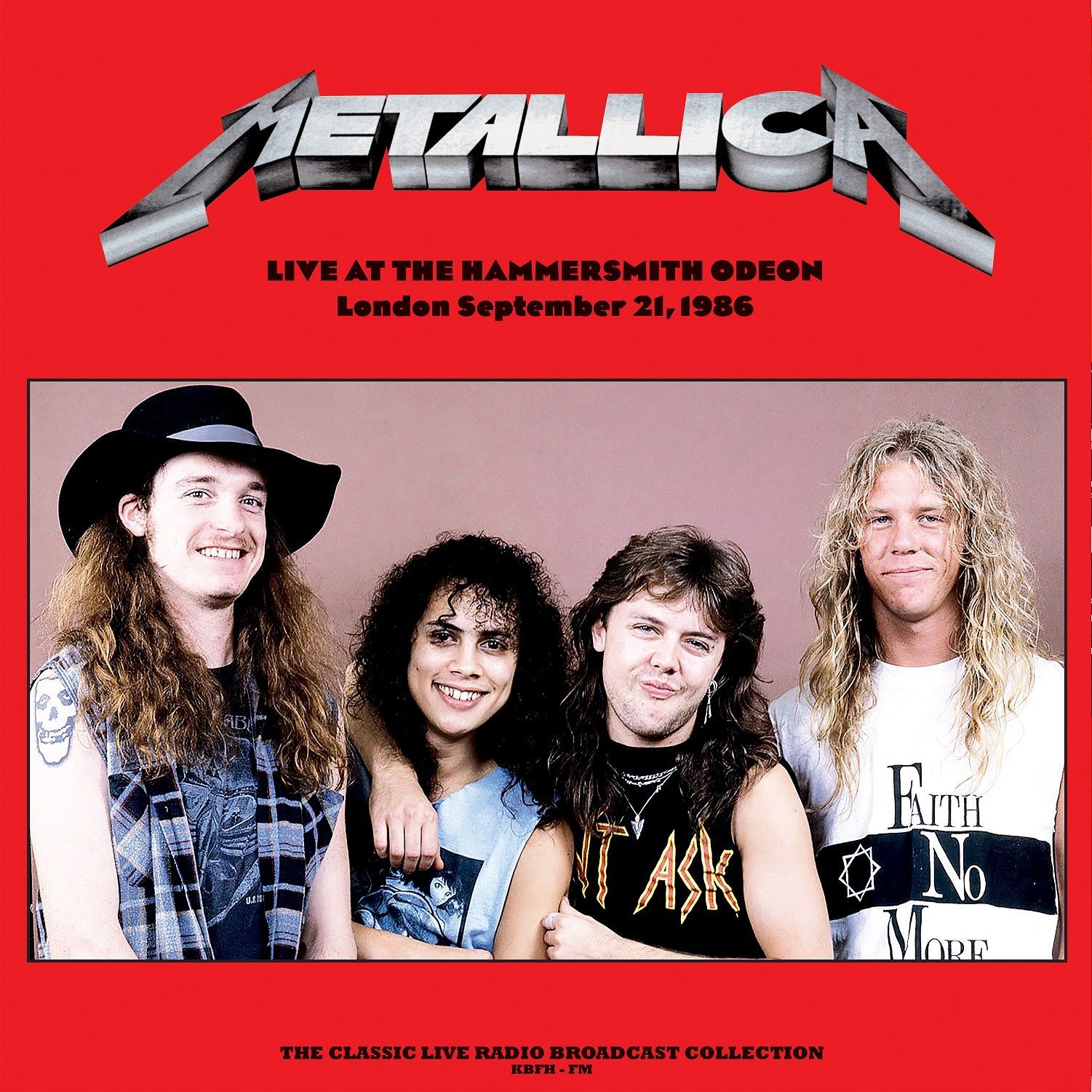 Metallica Live At The Hammersmith Odeon, London 1986 (Red) (LP)