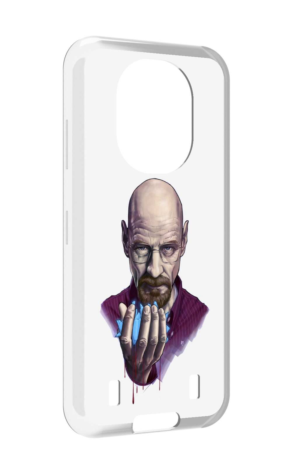 

Чехол MyPads Хайзенберг для Oukitel WP16, Прозрачный, Tocco