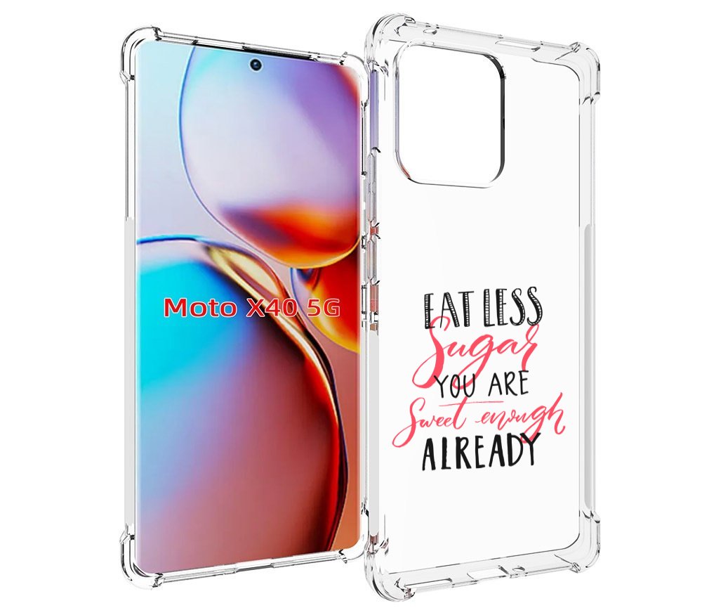 

Чехол MyPads мотивация-цитаты для Motorola Moto X40, Прозрачный, Tocco