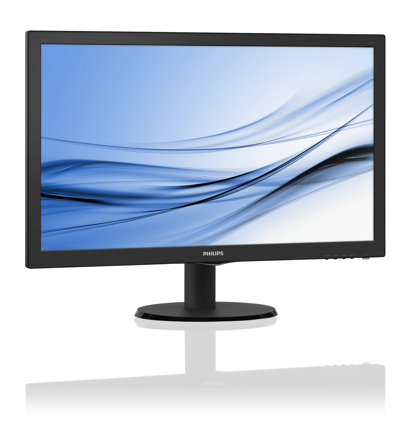 

Монитор жидкокристаллический PHILIPS Монитор LCD 21.5'' [16:9] 1920х1080(FHD) TFT, nonGLAR, Черный