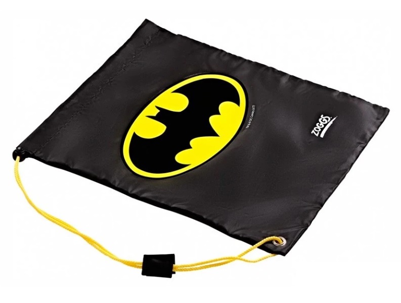 Мешок Zoggs Batman Junior Ruck Sack, 3 л, черный