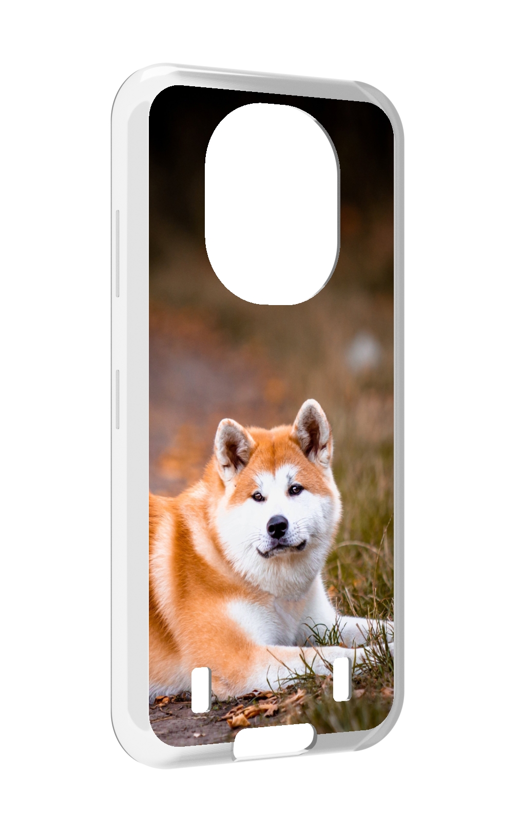 

Чехол MyPads акита ину для Oukitel WP16, Прозрачный, Tocco