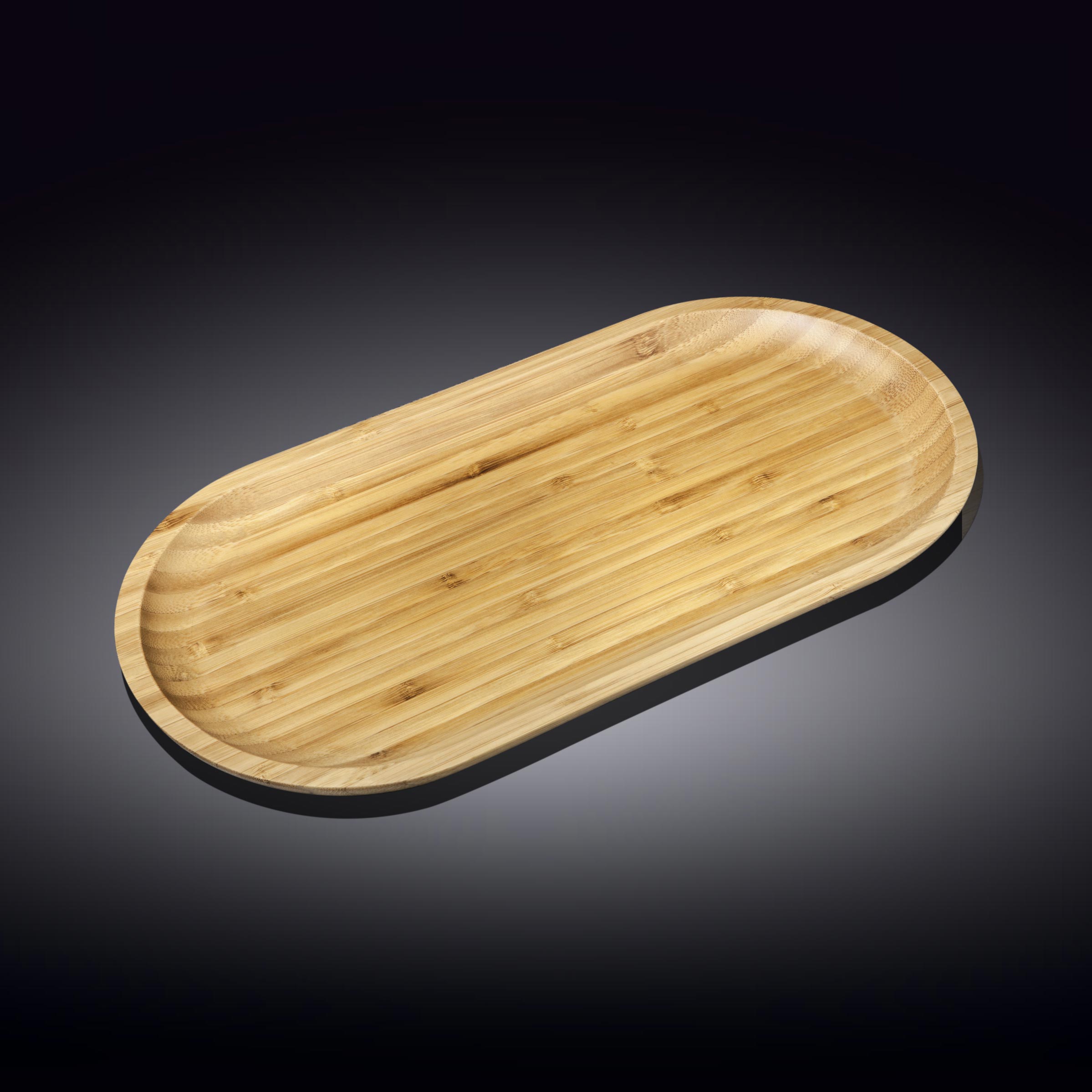 

Блюдо бамбуковое Катунь 40,5х20,5х1,5см овальное