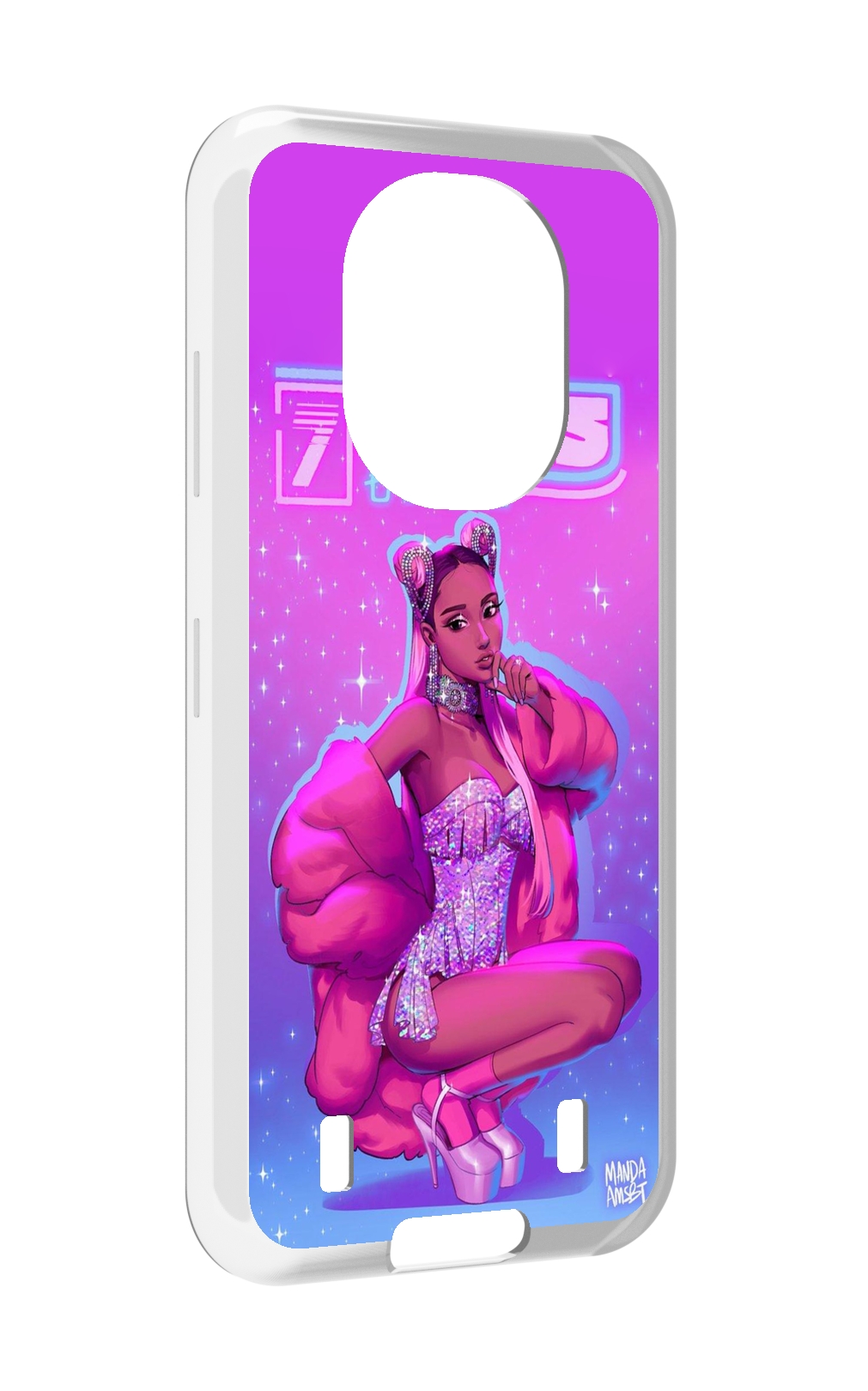 

Чехол MyPads ариана-гранде для Oukitel WP16, Прозрачный, Tocco