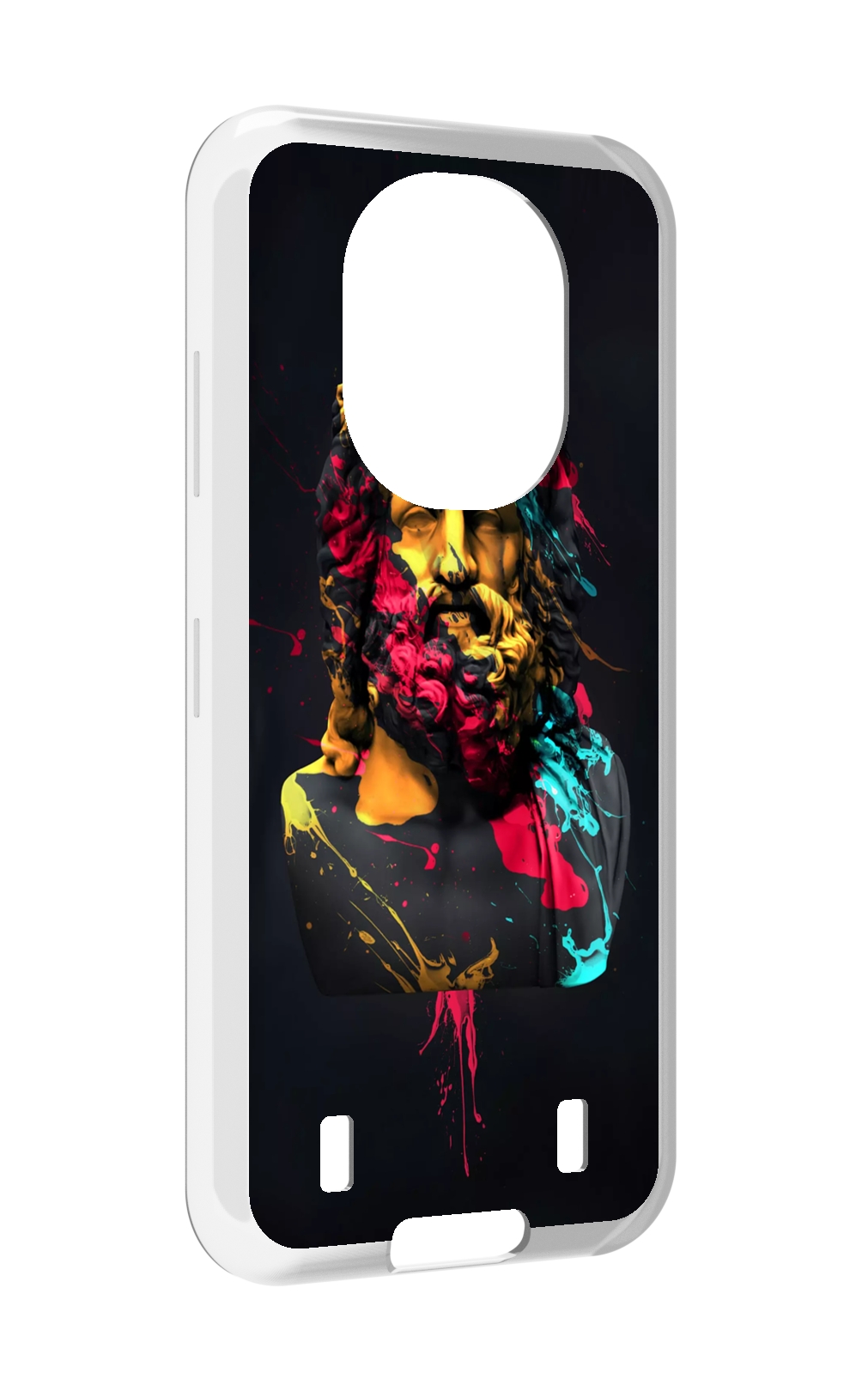 

Чехол MyPads арт-статуя-краски для Oukitel WP16, Прозрачный, Tocco