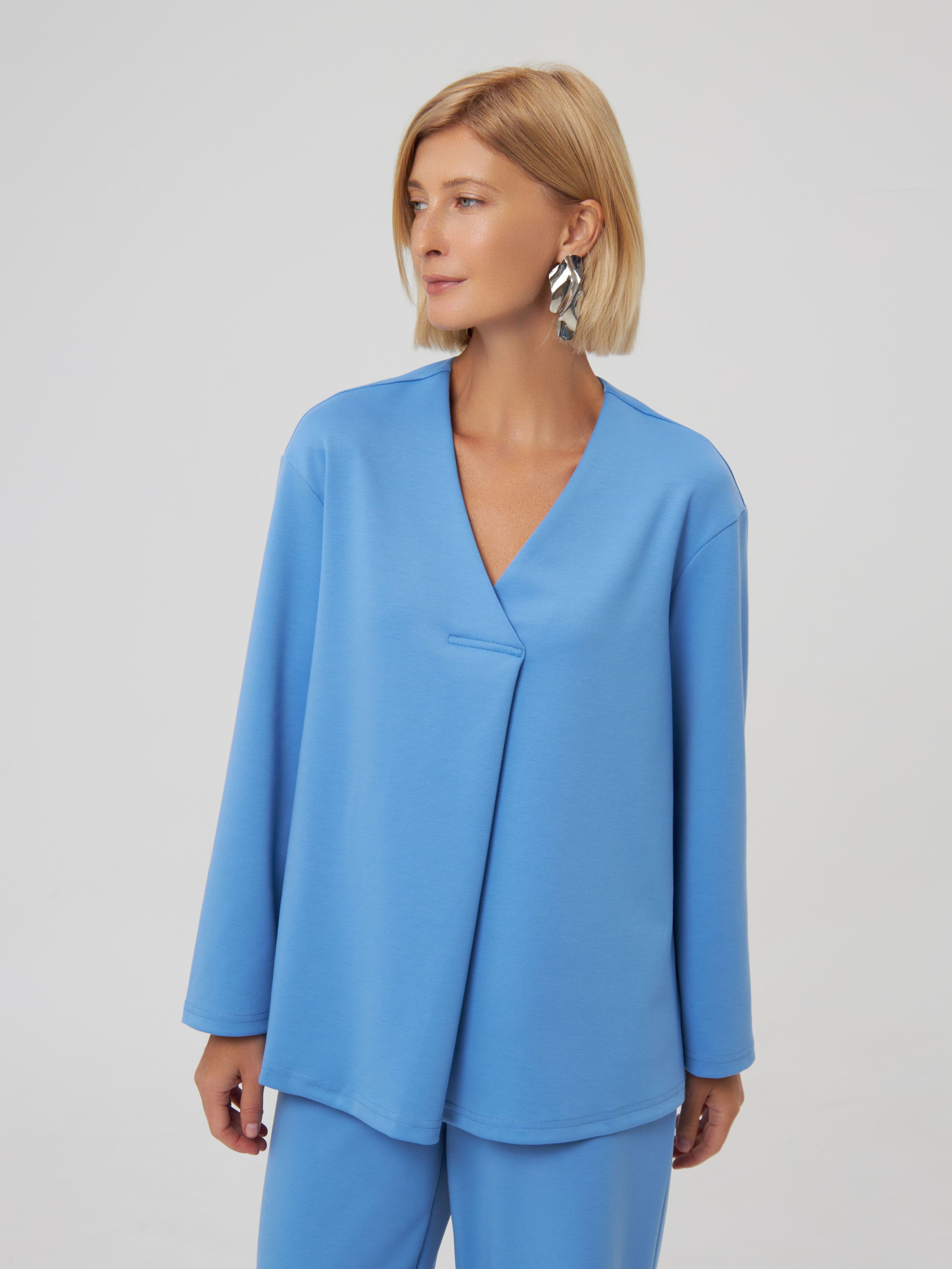 

Лонгслив женский KATHARINA KROSS 00-00006056 голубой L, 00-00006056