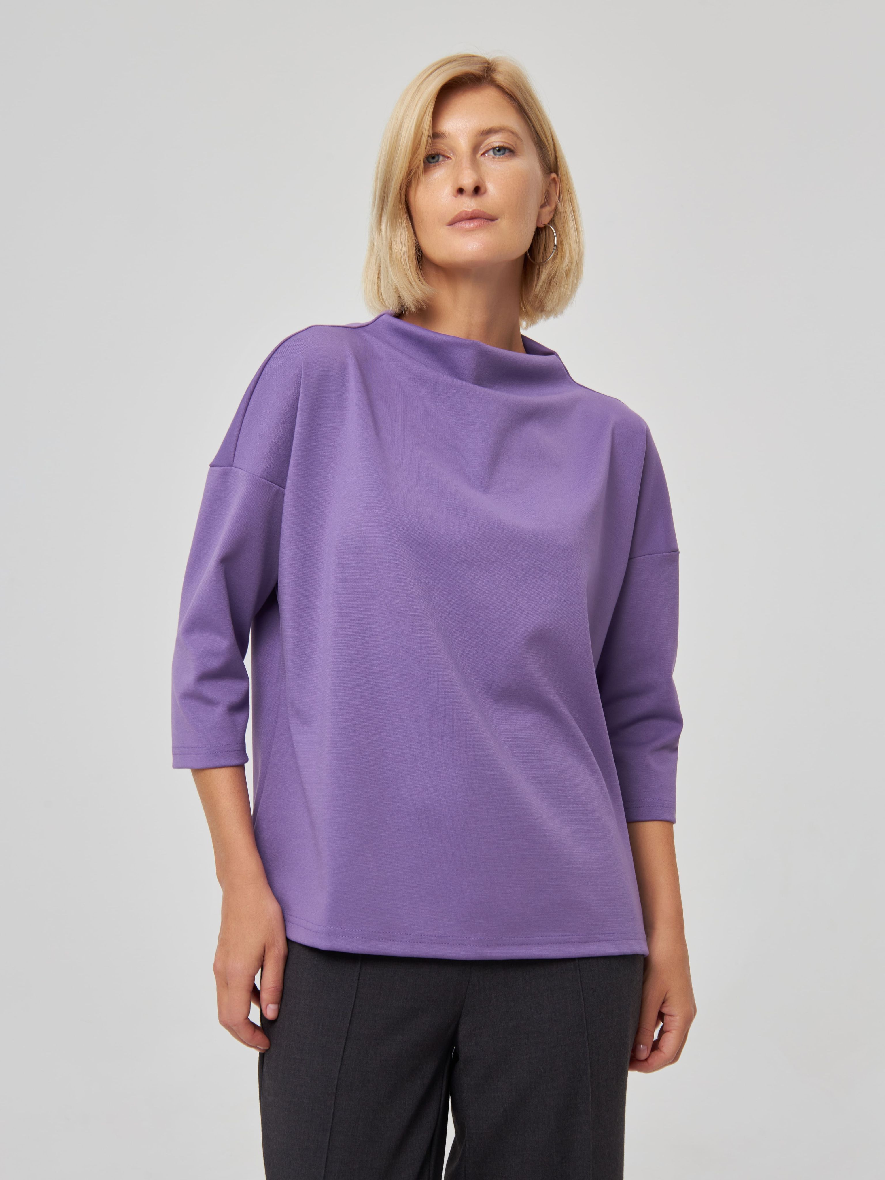 

Лонгслив женский KATHARINA KROSS 00-00006106 фиолетовый 2XL, 00-00006106