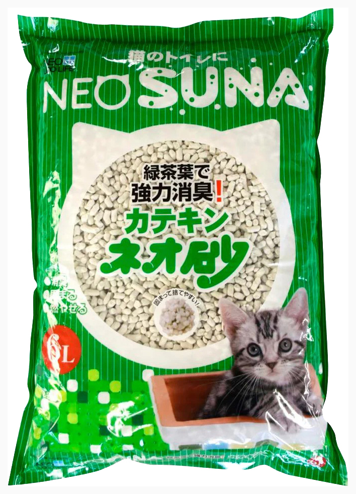 NEO LOO LIFE Neo Loo Life Neo Suna наполнитель комкующийся для туалета кошек с экстрактом