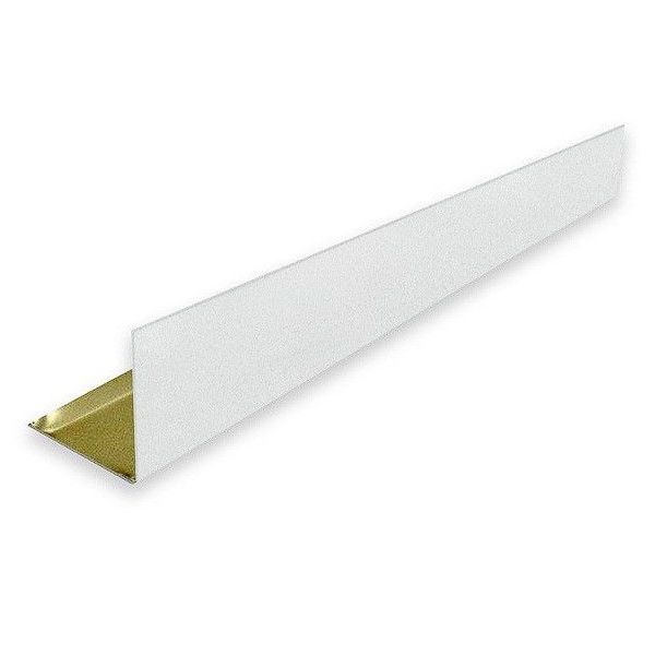 

Уголок PL 25*25*3000 жемчужно-белый С01 А2 алюм.0,6мм Cesal