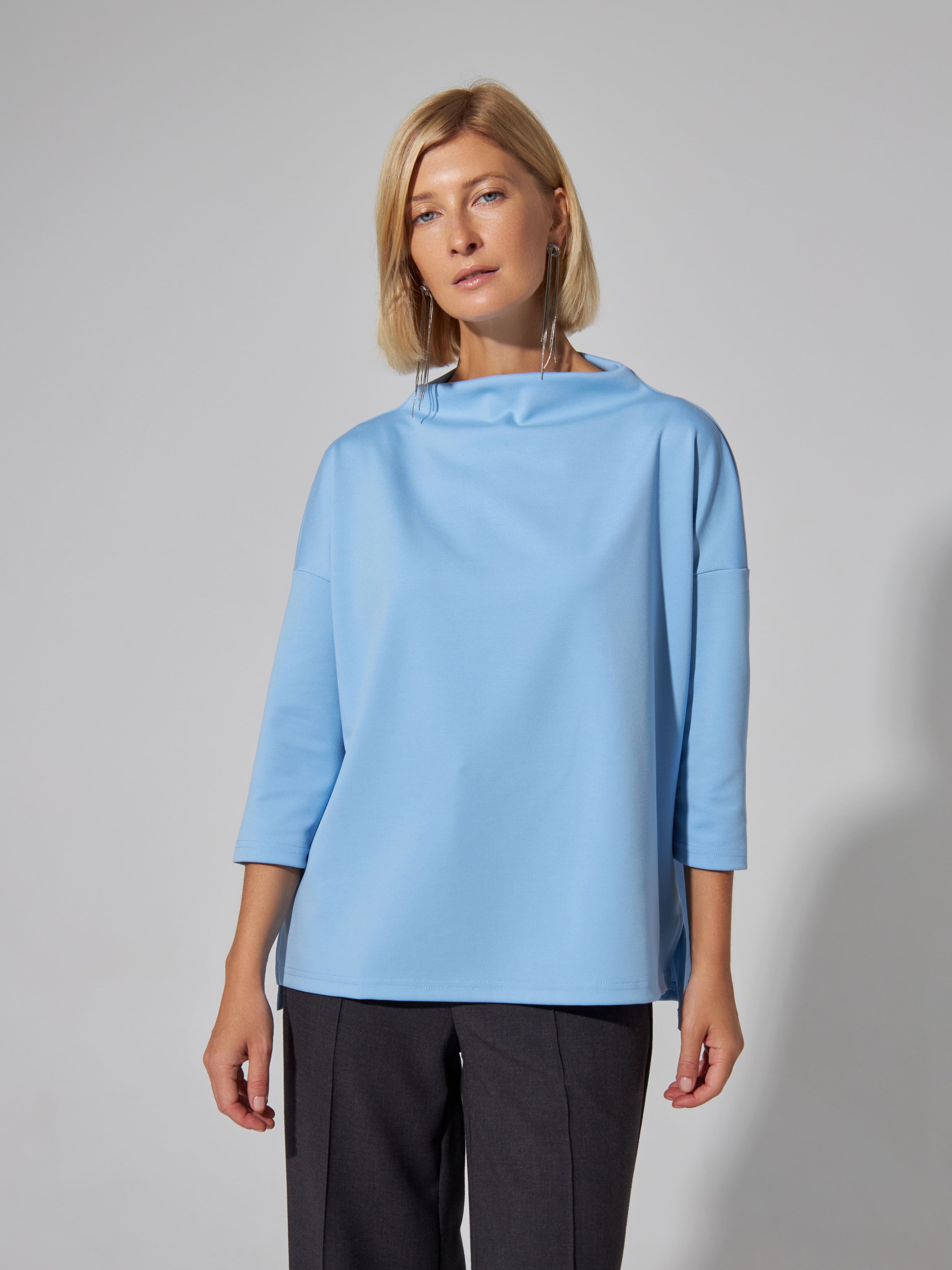 

Лонгслив женский KATHARINA KROSS 00-00006108 голубой 2XL, 00-00006108