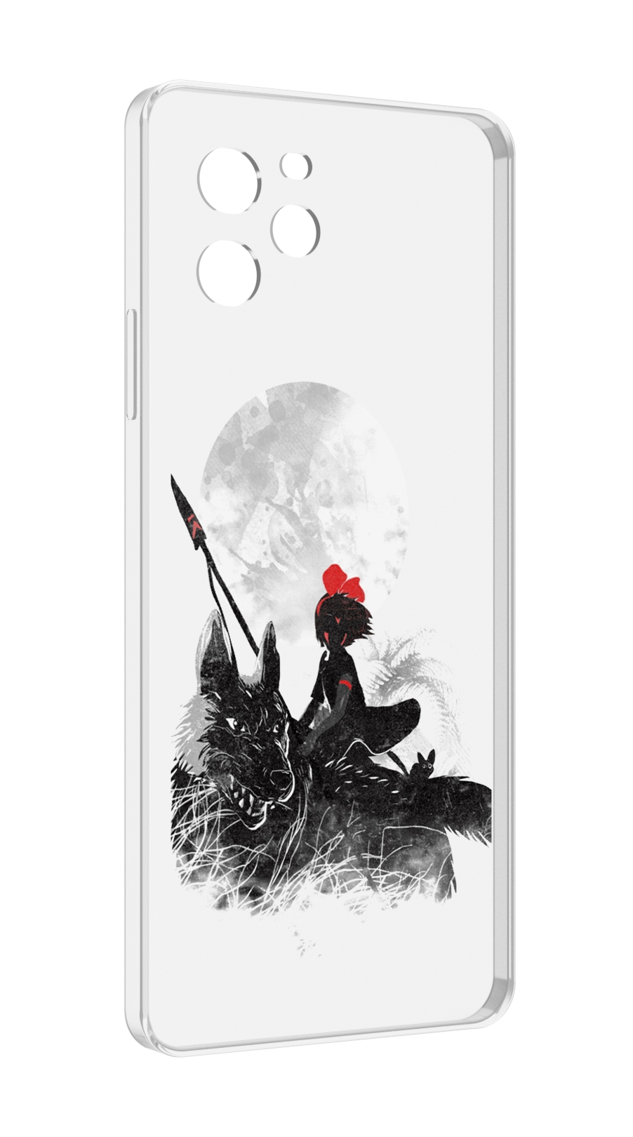 

Чехол MyPads мононоке для Huawei Nova Y61 / Huawei Enjoy 50z, Прозрачный, Tocco
