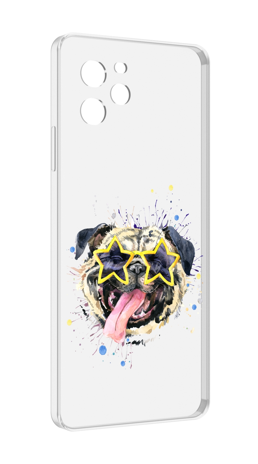 

Чехол MyPads мопс боксер для Huawei Nova Y61 / Huawei Enjoy 50z, Прозрачный, Tocco