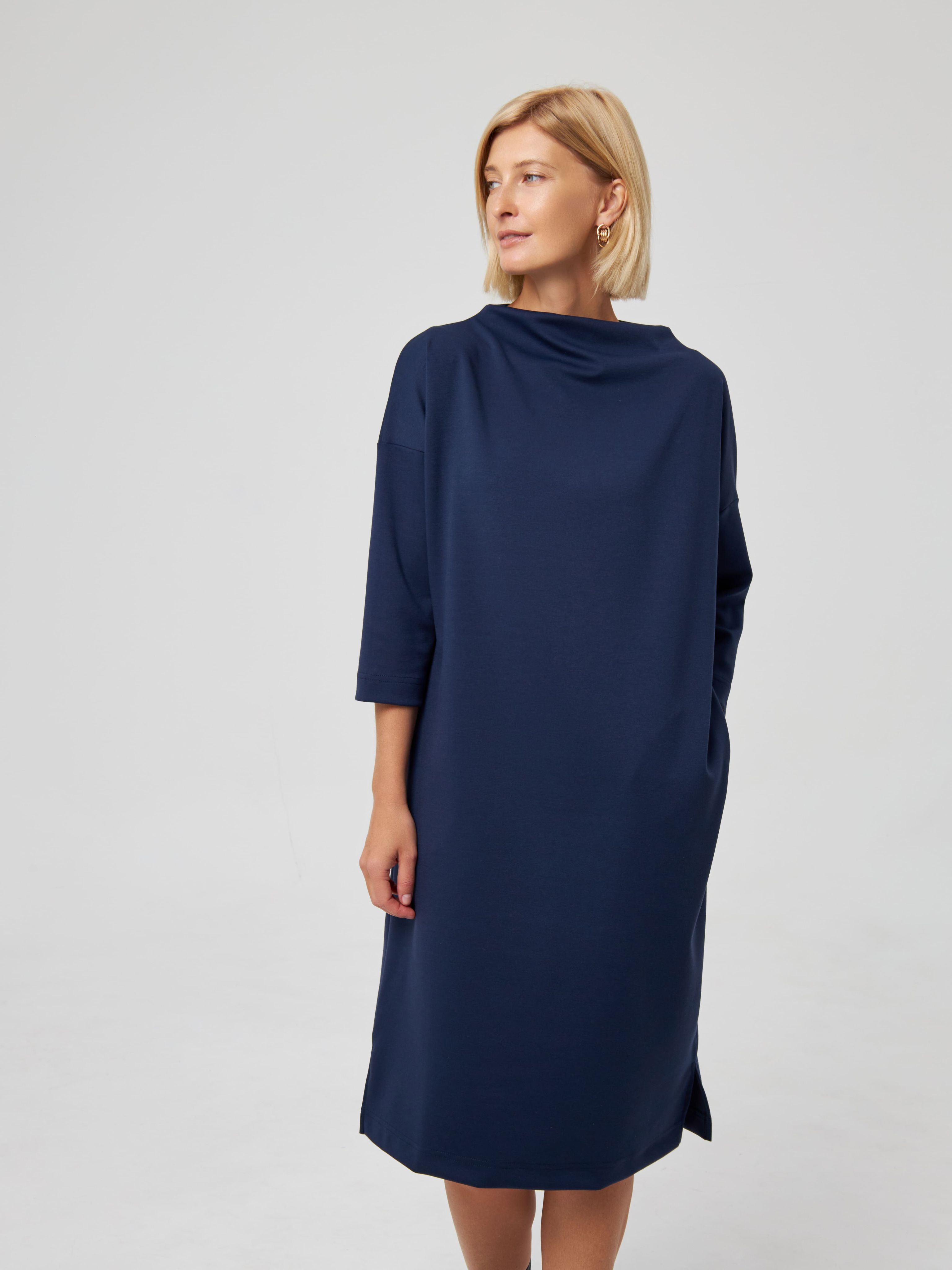 

Платье женское KATHARINA KROSS 00-00006113 синее 2XL, Синий, 00-00006113