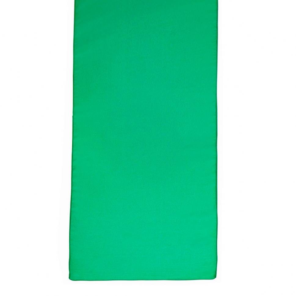 Шарф женский NoBrand 846751 зеленый, 30х140 см