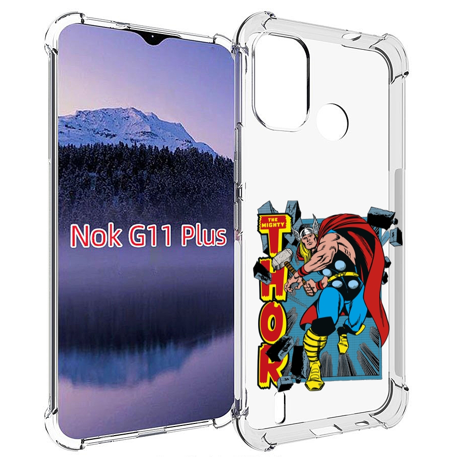 Чехол MyPads тор комикс для Nokia G11 Plus