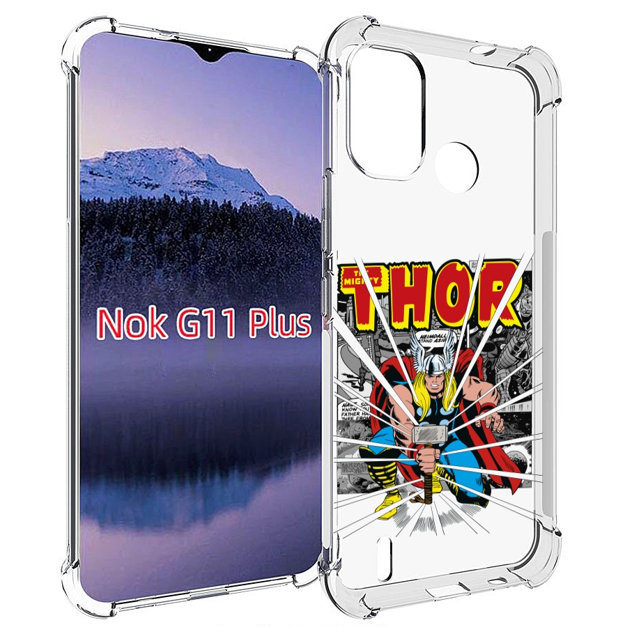 

Чехол MyPads тор рисунок для Nokia G11 Plus, Прозрачный, Tocco