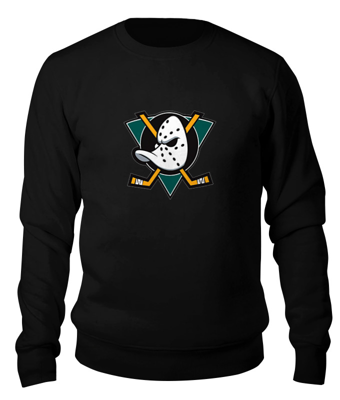 

Свитшот унисекс Printio Mighty ducks черный XL, Mighty ducks