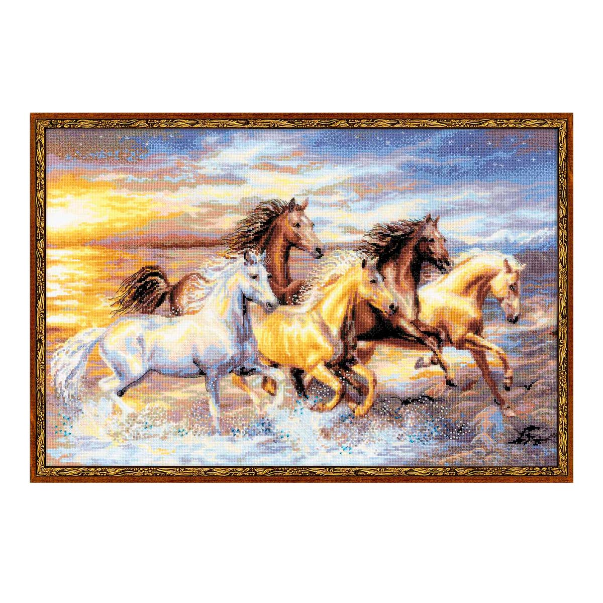 

Набор для вышивания Риолис В лучах заката, 100/038, 60*40 см, В лучах заката