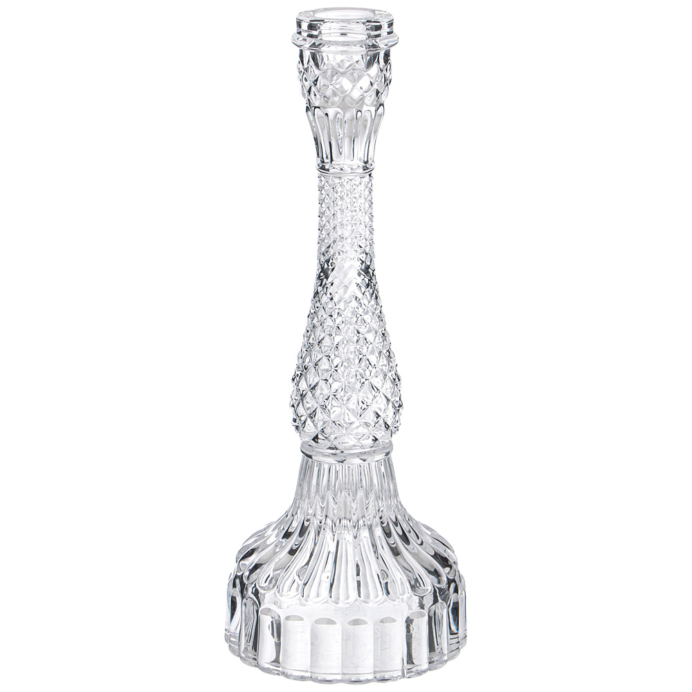 

Набор из 2 штук Подсвечник Lefard Diamant 10.5х10.5х27 см, стекло, Прозрачный