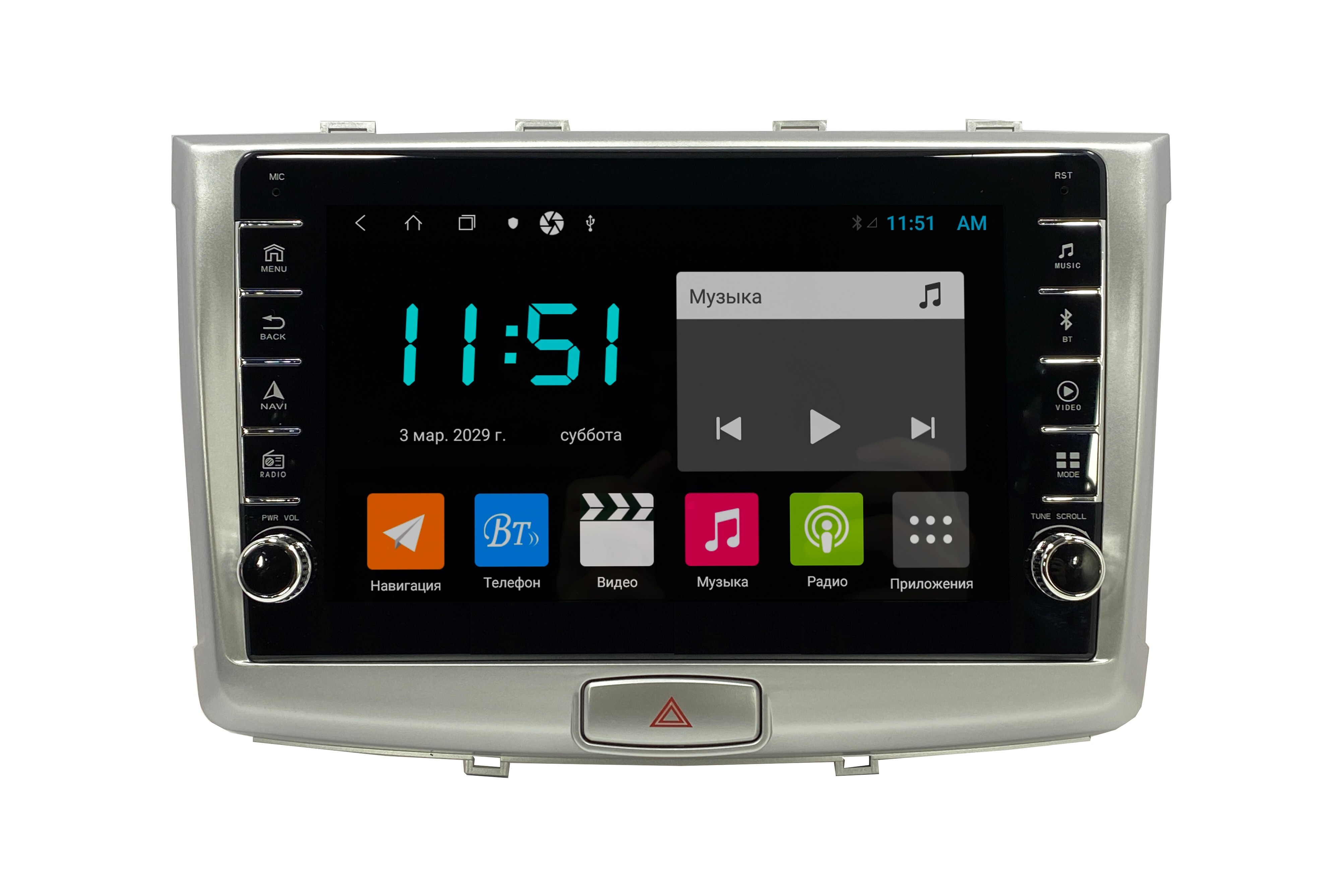 Штатная автомагнитола Zenith Haval H6 2016-2019 Android 12 464GB с крутилками 3382500₽