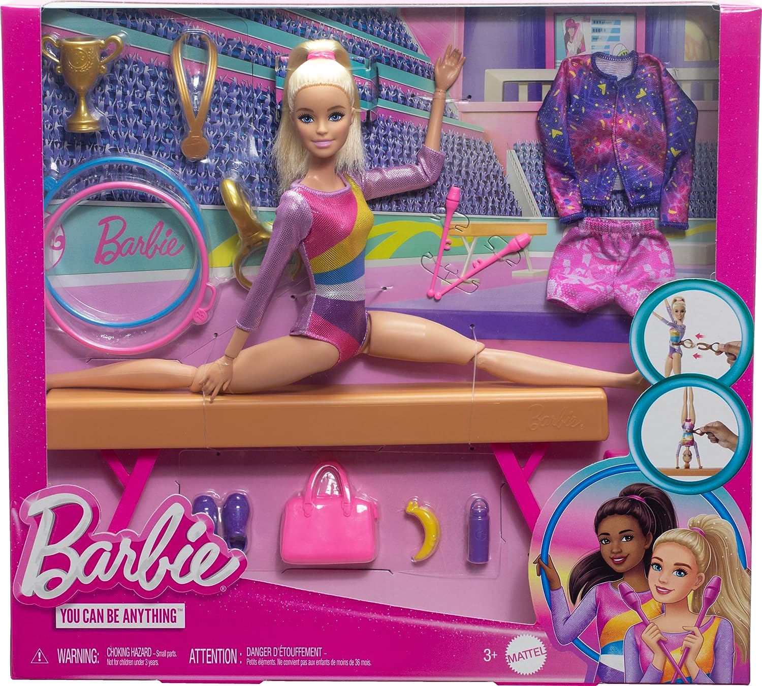 Игровой набор Barbie гимнастка Barbie выпуск 2024