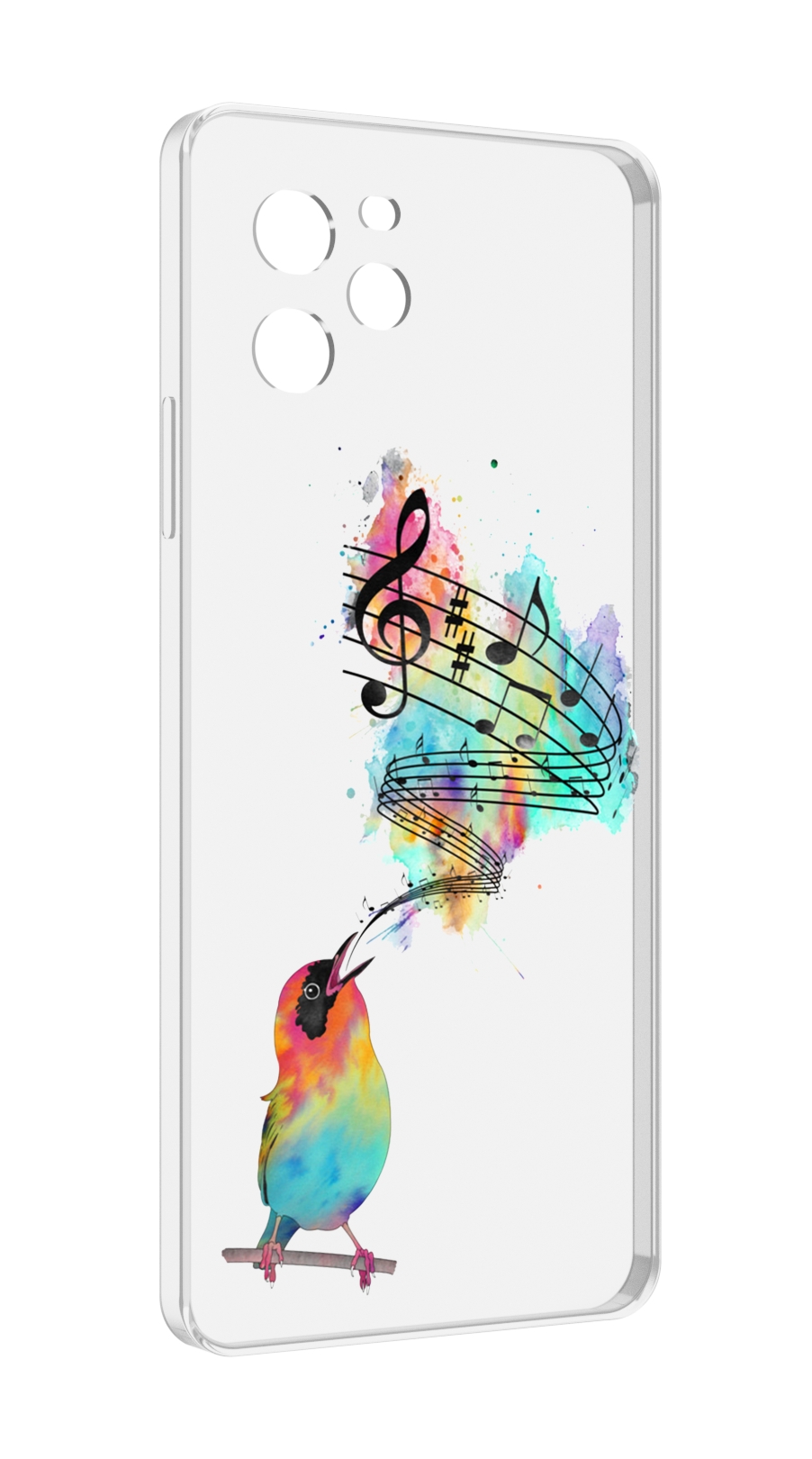 

Чехол MyPads певчая птичка для Huawei Nova Y61 / Huawei Enjoy 50z, Прозрачный, Tocco