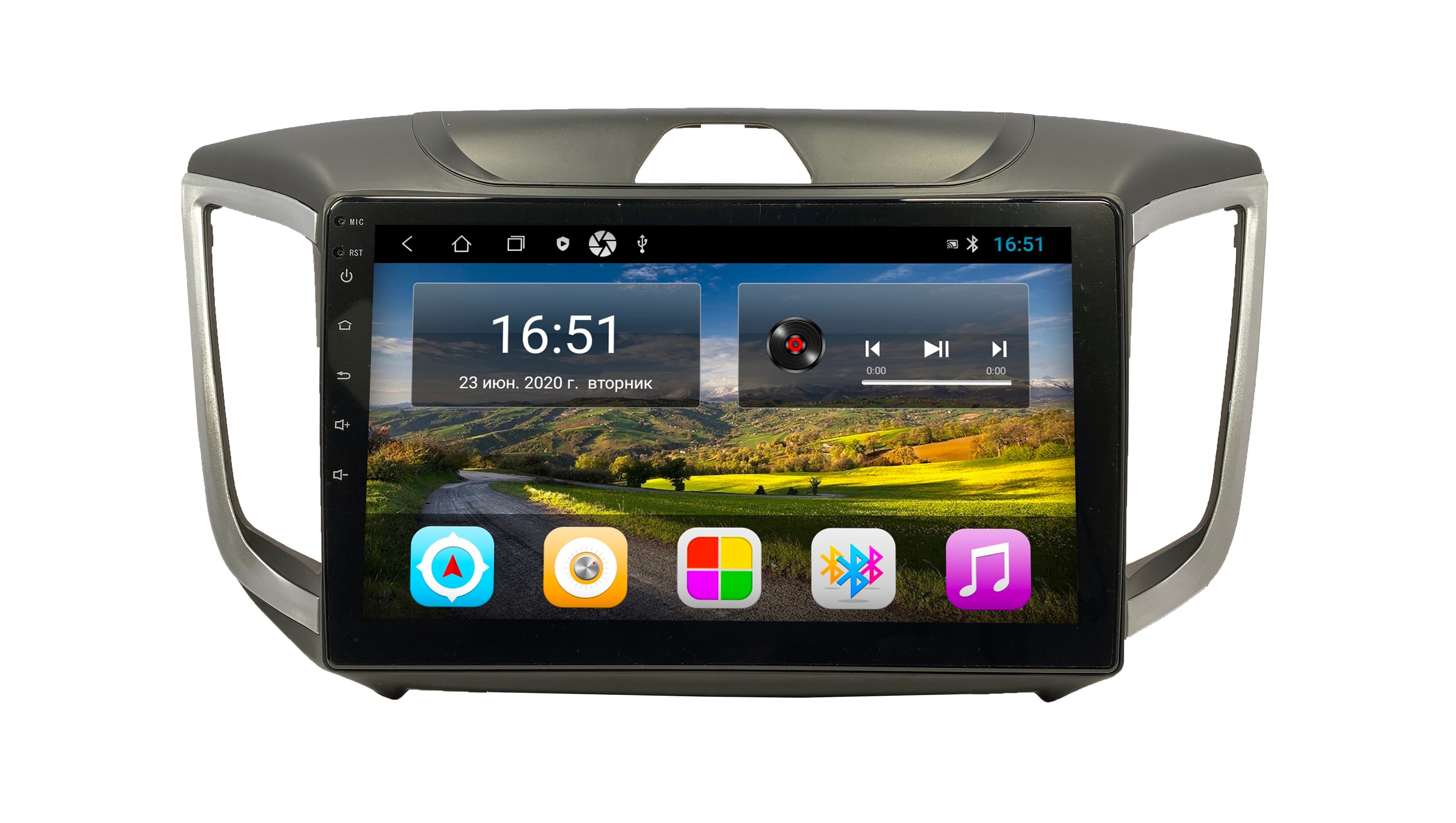 Штатная автомагнитола Zenith Hyundai Creta 216GB Android 12 Мультируль ШГУ 1792800₽