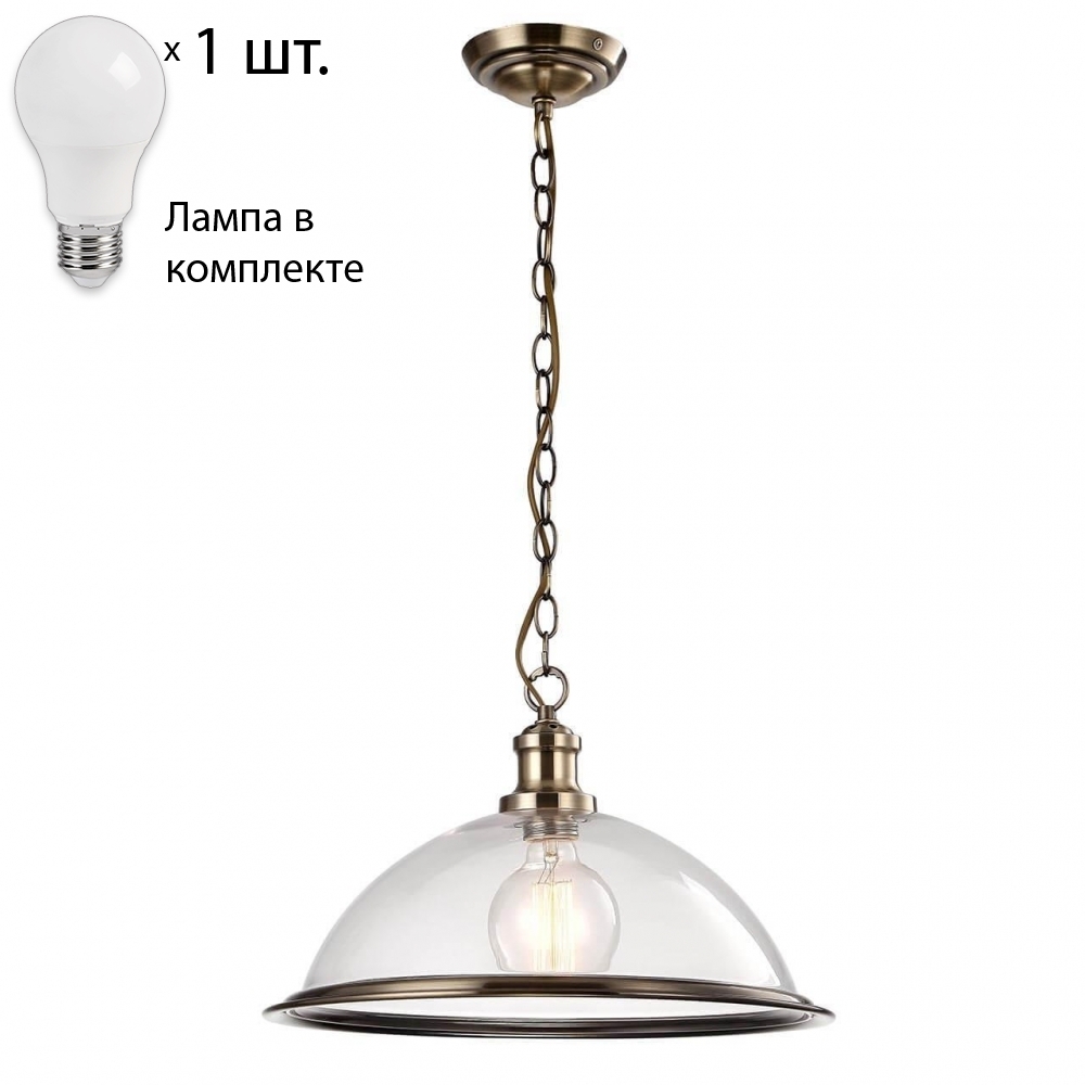 

Светильник с лампочкой Arte Lamp Oglio A9273SP-1AB+Lamps