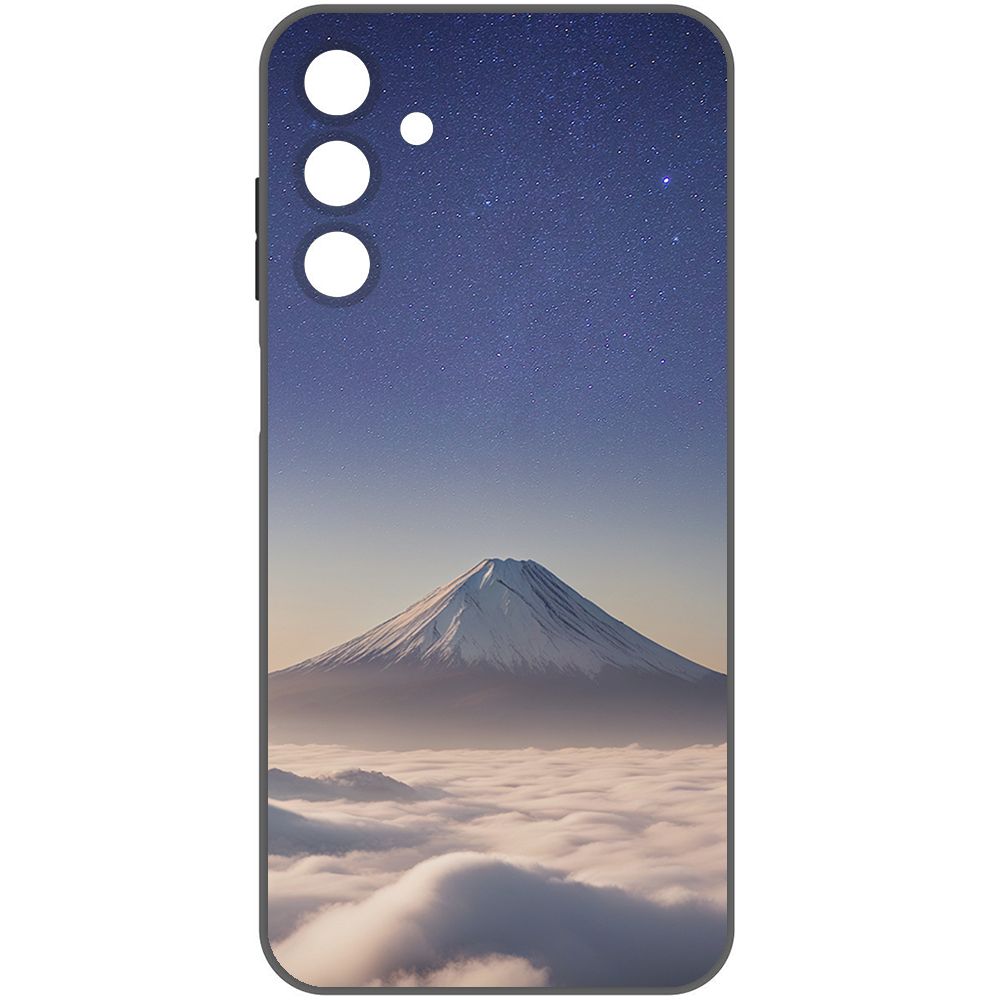 

Чехол-накладка Krutoff Soft Case Япония, Фудзияма для Samsung Galaxy A25 5G A256 черный