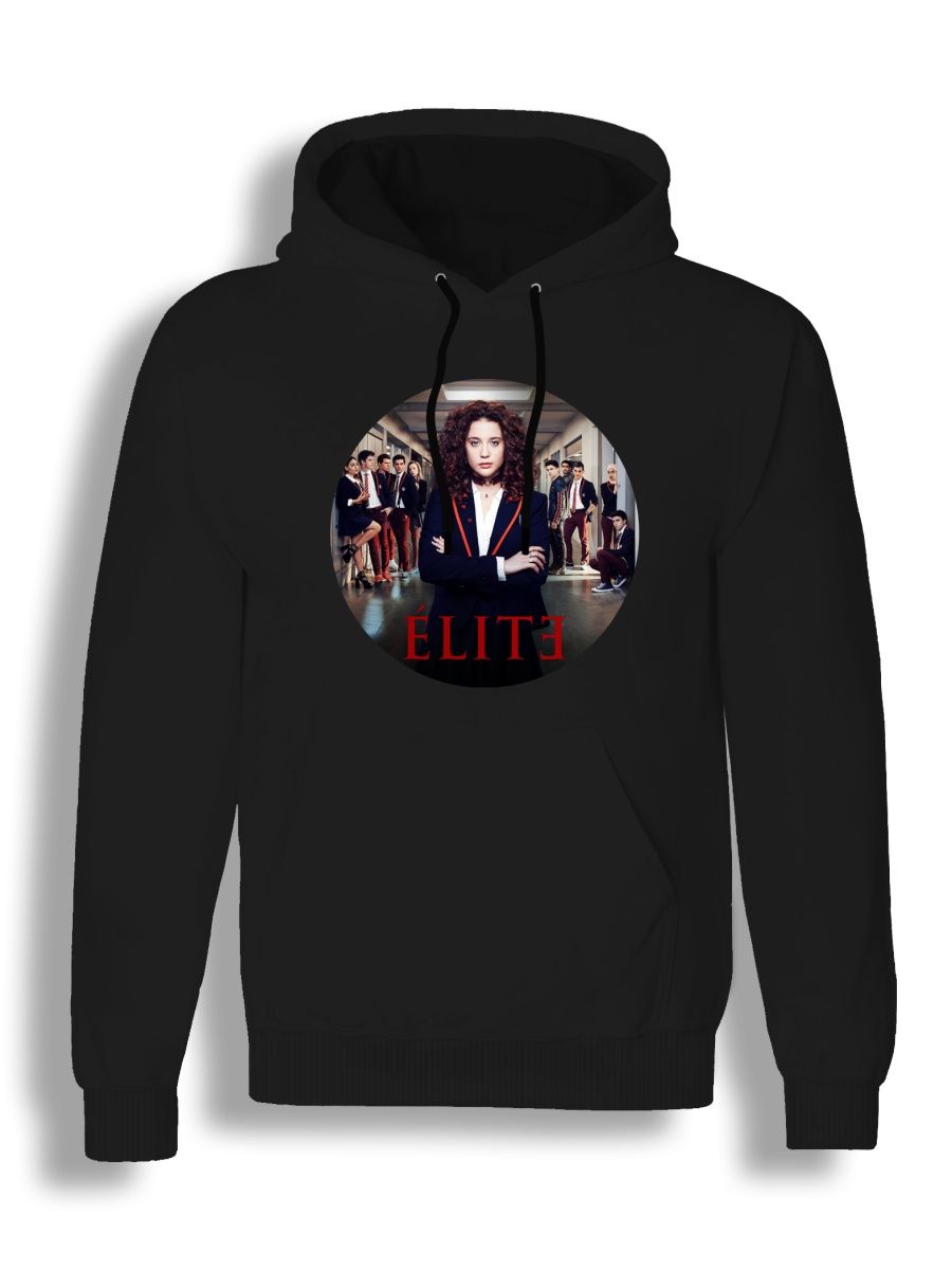 

Худи унисекс Каждому Своё Элита/Elite/Сериал SREL9 черное S, Черный, "Элита/Elite/Сериал" SREL9